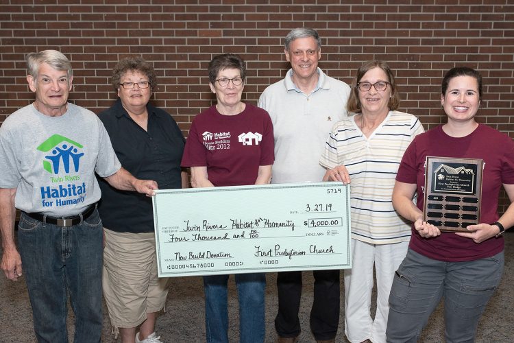 First Presbyterian donates to Habitat for Humanity News, Sports, Jobs